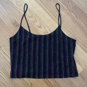 Topshop worn once cropped tank
